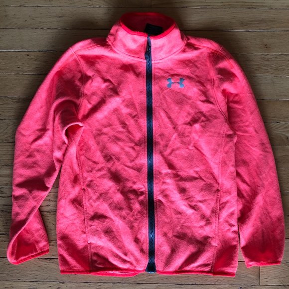 Kids' Brand New Under Armour Bright Fleece Full-Zip Jacket - Picture 3 of 10